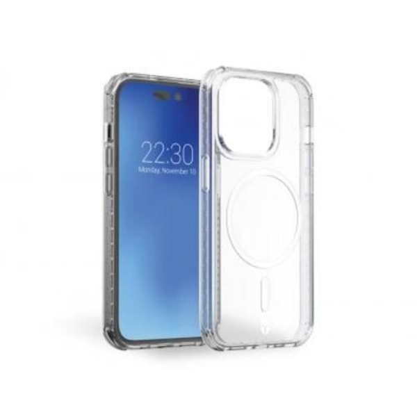 Cover til iPhone 14 Pro Forstærket AIR-kompatibel MagSafe Origin France Force Cover Gennemsigtig Transparent