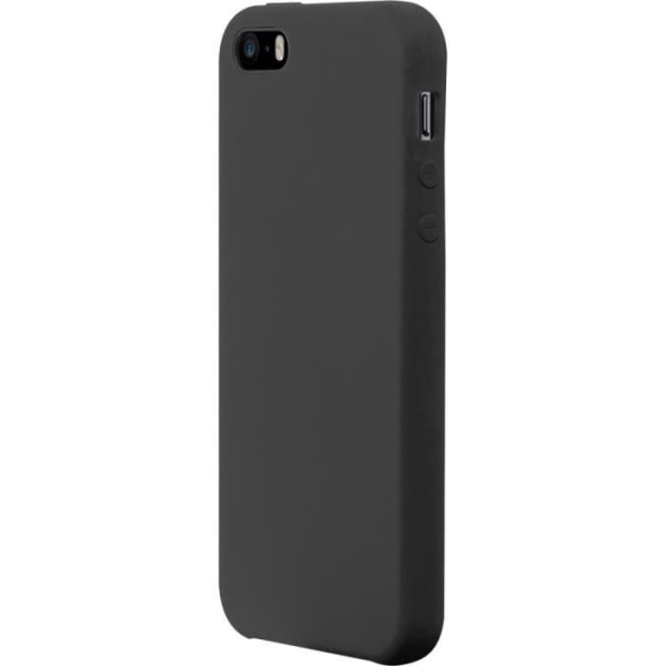 BigBen - Hårt fodral med grå soft touch finish för iPhone 5/5S/SE