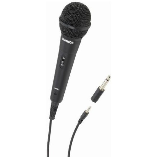 THOMSON M150 Dynamisk mikrofon - 3,5 mm uttag - Svart