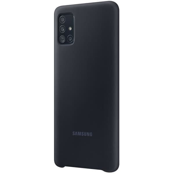 Silikonfodral Samsung A51 Svart