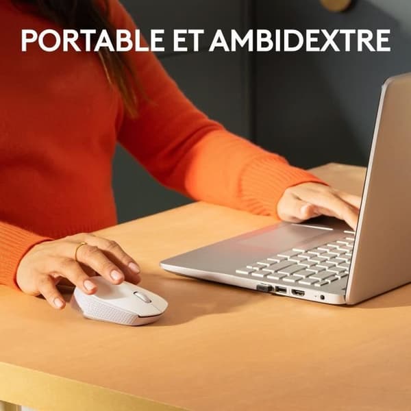 Mus - Trådlös - Logitech - M171 - Vit - Ambidextrous Vit