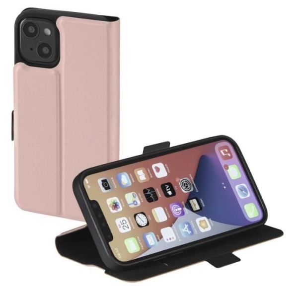 Single2.0 plånboksfodral för Apple iPhone 13, rosa