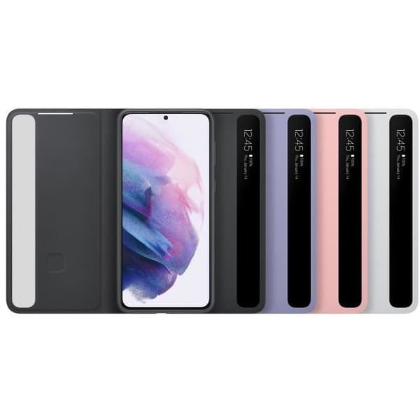 Smart Clear View Cover S21 Plus Pink