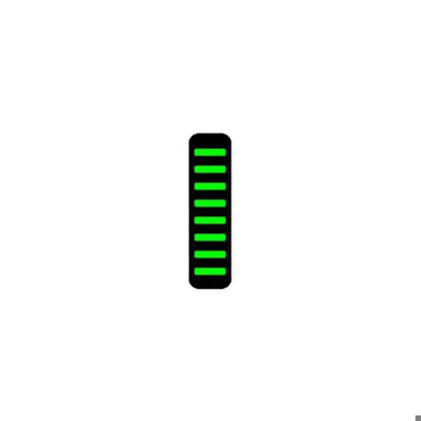 Framdäcks klistermärken RRP ProGuard Mini neon