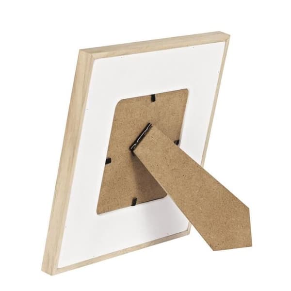 Ram - Valle - Vit - 10 x 10 cm - Trä - Nutida Vit