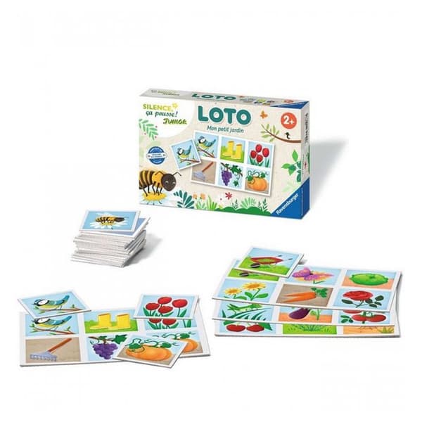Lottospel Silence ca växer Junior Vit