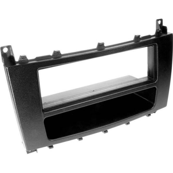 1-DIN frontadapter med ficka Mercedes C klass (203) 2004 >