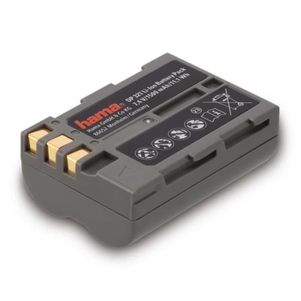 DP 321 litiumjonbatteri för Nikon EN-EL3e