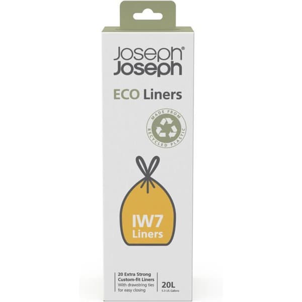 Joseph Joseph IW7 20L Återvunna soppåsar grå