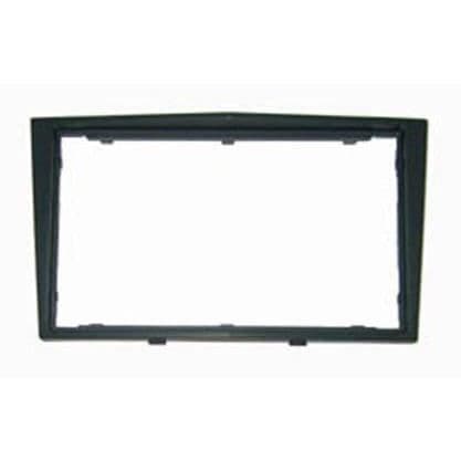 Dubbel DIN bilradio frontplatta adapter antracitgrå Opel Corsa 2006 >