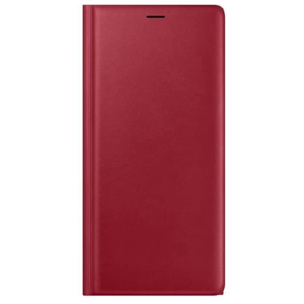 SAMSUNG Flip Wallet läder Röd Röd