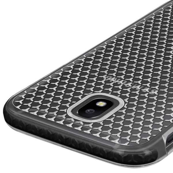 Coque - FORCE CASE - Galaxy J5 2017 - Silikongel - Antichock - Optimal skydd svart