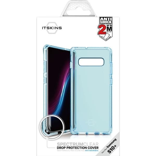 Coque - Itskins - Spectrum - Semi-rigid - Blå - Diskret design Blå