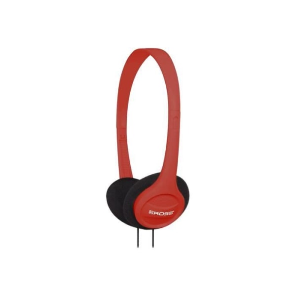 Koss KPH7 Colors Over-ear hörlurar 3,5 mm uttag röd