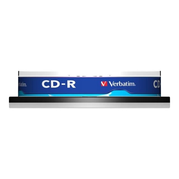 Tomma CD-skivor Verbatim P10 52x 80 min SPINDEL - CD-R - VERBATIM - 10 - 700 MB - 52x (max)