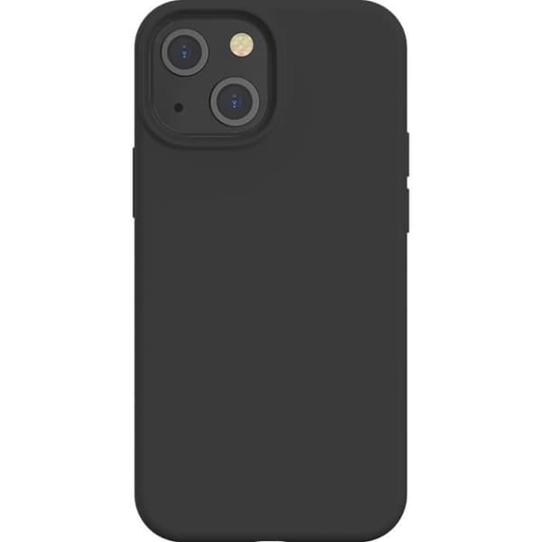 Coque - Bigben - iPhone 13 mini - Silikon - SoftTouch - Stötskydd Svart