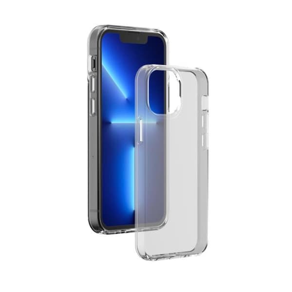 Coque - Bigben - iPhone 13 Pro Max - Syntetisk - Transparent - Stötskydd Transparent