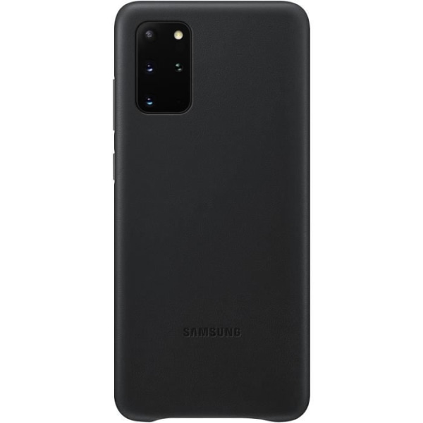 Samsung hårt skal i svart läder för Galaxy S20+