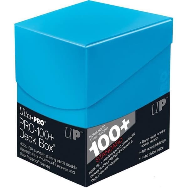 Förvaring för kort - ULTRA PRO - Deck Box Eclipse Pro 100+ - Blå - Inuti - Vuxen Blå