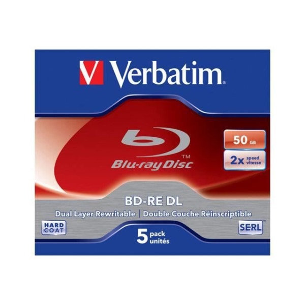 Verbatim - Blu-ray-skiva - 50 GB - 2x