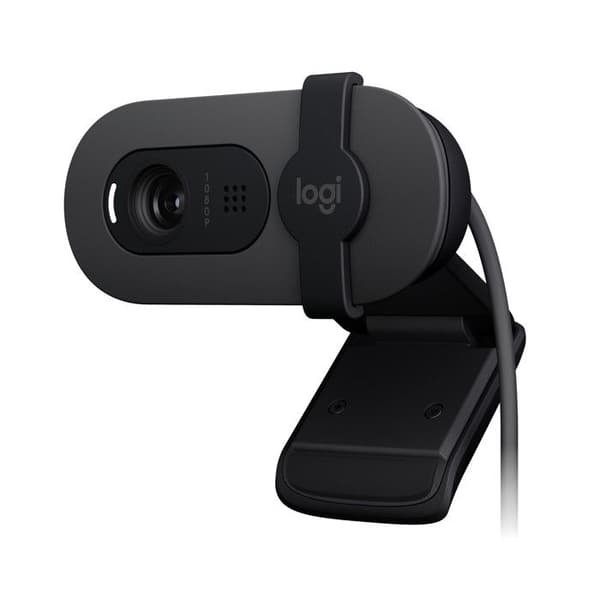Webbkamera - Logitech - BRIO 105 - 1920 x 1080 - USB - Ljud