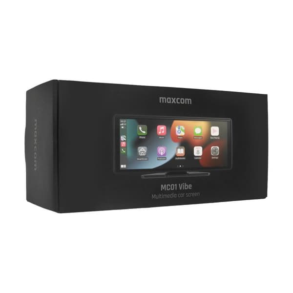 Trådlös CarPlay Android Auto 9,3" MC01 Vibe-skärm för GPS och samtal Maxcom Svart