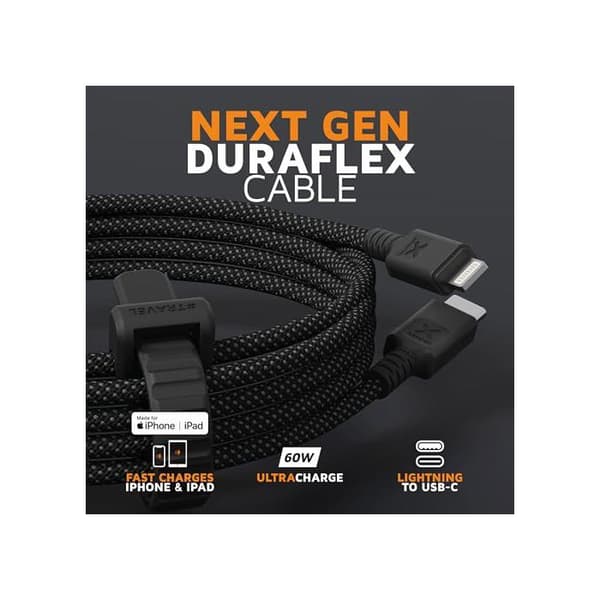 USB-C till Lightning-kabel - Xtorm - CX3031 - 1,5 m - MFi-certifierad - Svart