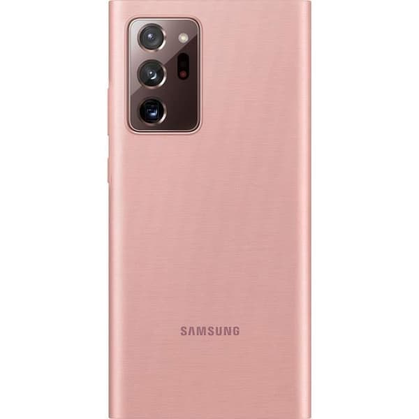 Etui Clear View bronze Note20 Ultra