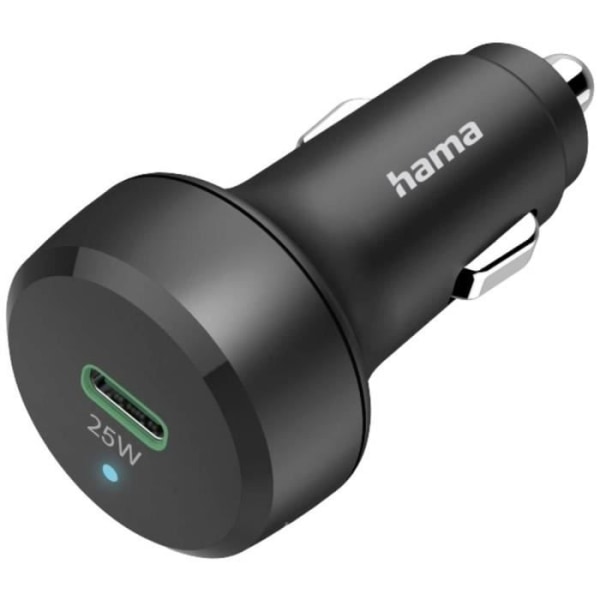 Hama billaddare 25W 00201638 USB-laddare för bil, för lastbil Utström (max.) 3000 mA 1 x USB-C®