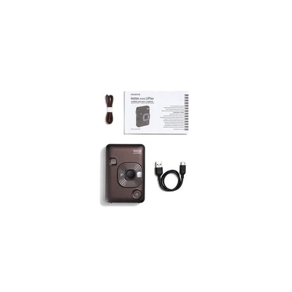 Fujifilm Instax Mini Liplay Bronze Instant Camera brun