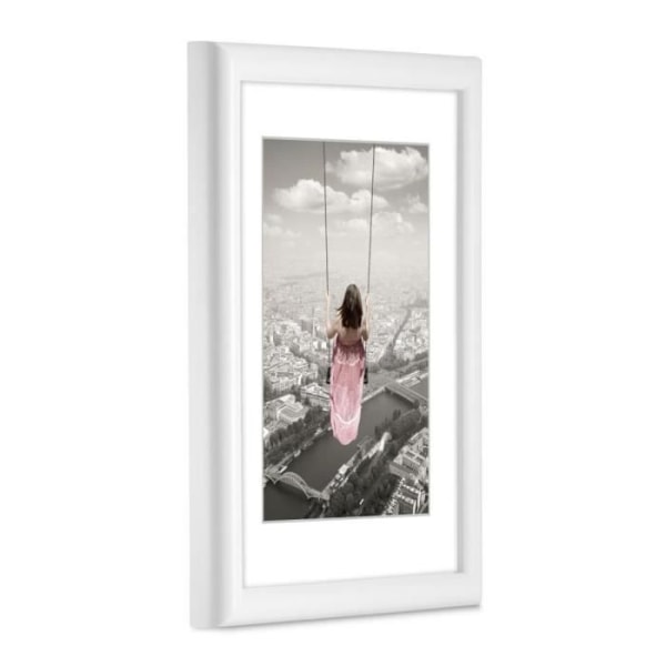 Swing plast fotoram, vit, 40 x 50 cm