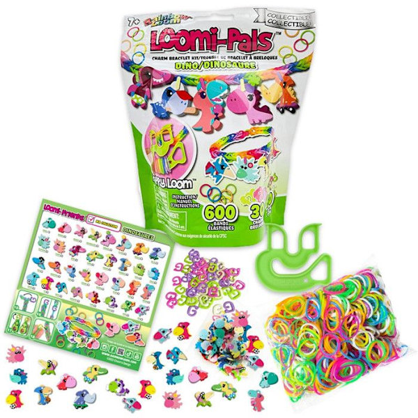 Elastiska Loom armband Multicolor