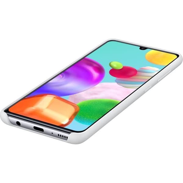 Siliconfodral A41 vit Vit
