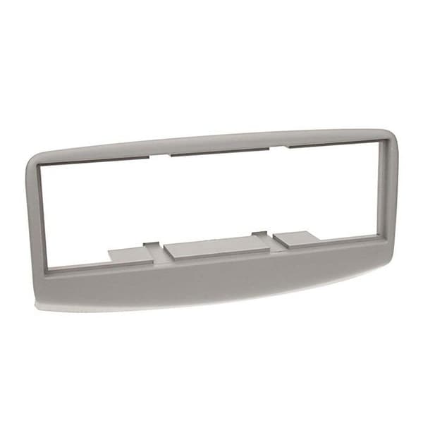 1-DIN frontadapter kompatibel med Fiat Multipla grå grå