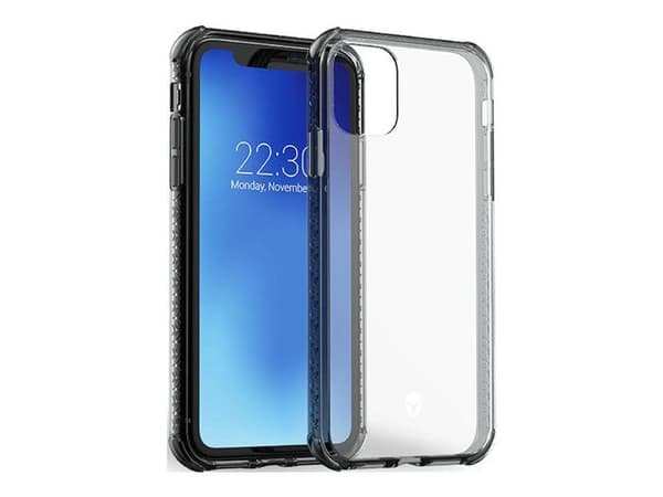 Coque - Force Case - AIR - iPhone XR / 11 - Livstidsgaranti - Grå Kant Grå