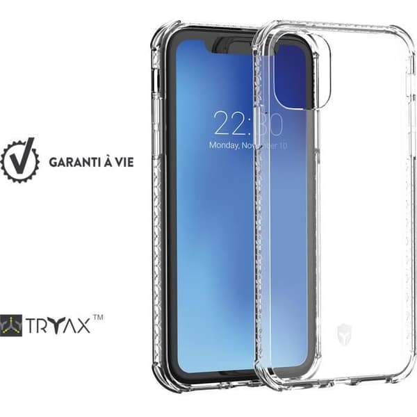 Coque - Force Case - iPhone Pro Max - Förstärkt - Transparent - Bred och hållbar Transparent
