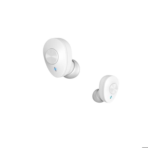 Hörlurar - Hama - Freedom Buddy - True Wireless - Bluetooth - In-ear Ljusgrå, Vit