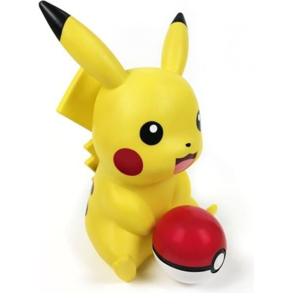 TEKNOFUN självlysande Pikachu-figur - trådlös Poke Ball-högtalare
