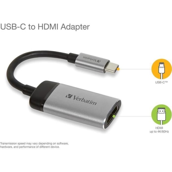 USB-C till HDMI 4K-adapter – USB 3.1/HDMI
