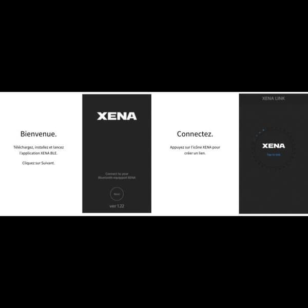 XENA - Motorcykellås Blockerande Disklarm 120 dB XX10 Bluetooth stål 10mm - Klass SRA CN