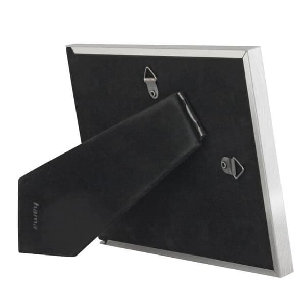 Fotrahmen - HAMA - ROMA - 13 x 18 cm - Silver - Samt - Klassisk Silver