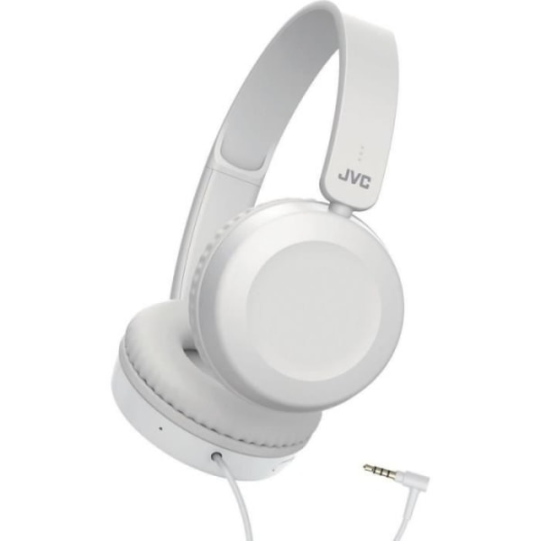 JVC Hörlurar HA S31 Supra-aural Wired Jack 3,5 mm Vit