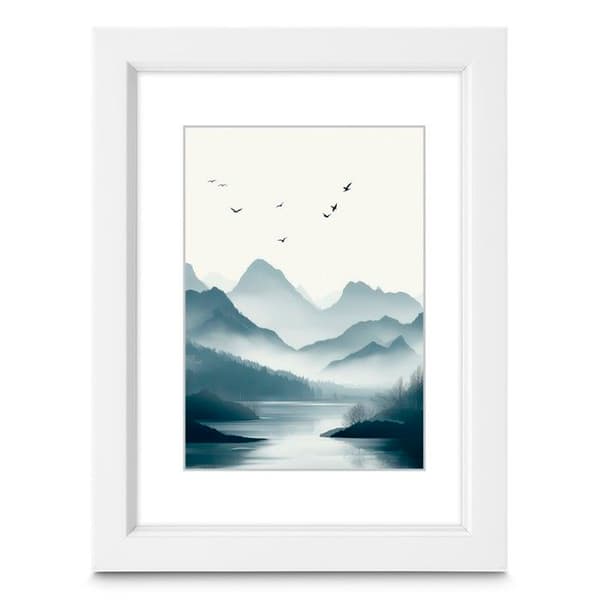 Plastikram "Chill", vit, 30 x 40 cm