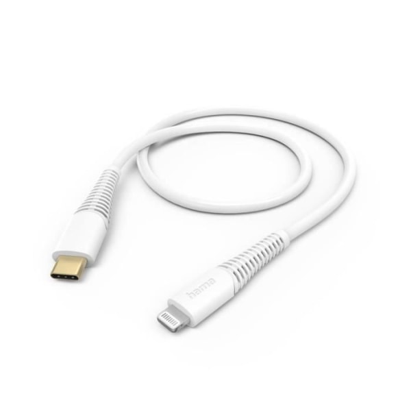 USB-C - Lightning-kabel 1,5m, Vit