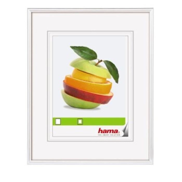 Ram - Sevilla - Vit - 15x20 cm - Plast - Rektangulär Vit