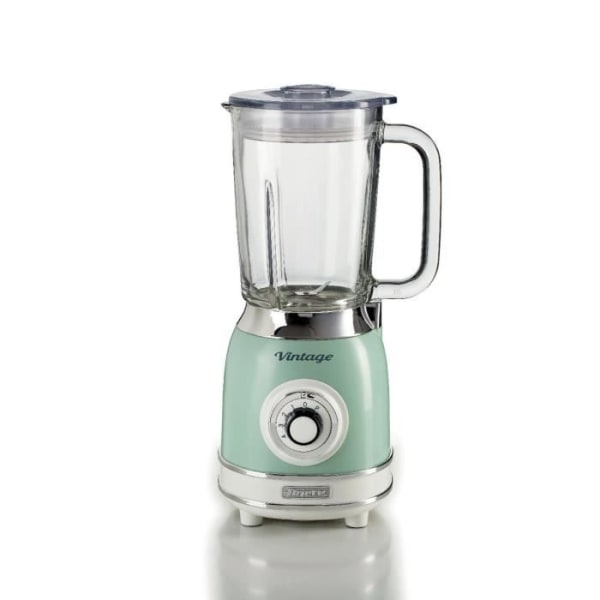 VINTAGE GLAS BLENDER 1000 WATT 583 ARIETE GREEN