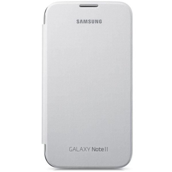 SAMSUNG EFC-1J9W Flip-fodral till Samsung Galaxy Note 2 - Vit