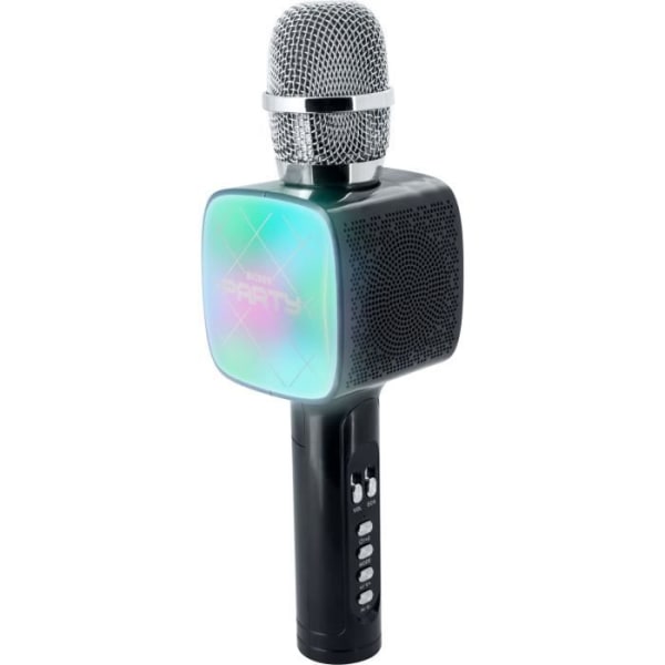 BIGBEN Party Bluetooth Karaoke Mikrofon - Ljud och ljuseffekter - Svart