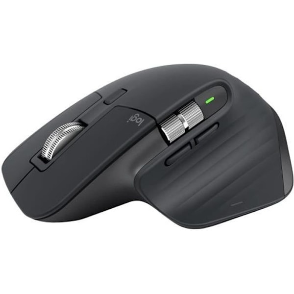 Logitech MX Master 3S mus - Trådløs ydeevne, lydløse klik - grafit