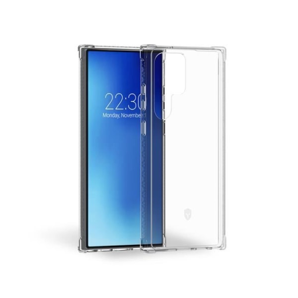 Samsung G S23 Ultra 5G AIR-förstärkt fodral Livstidsgaranti Transparent - 50 % återvunnen plastfodral